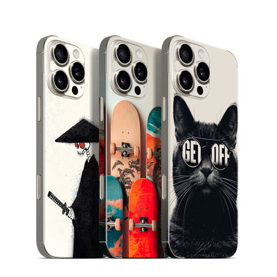 Phone Skin for iPhone 16 Pro Natural Titanium — product view 1