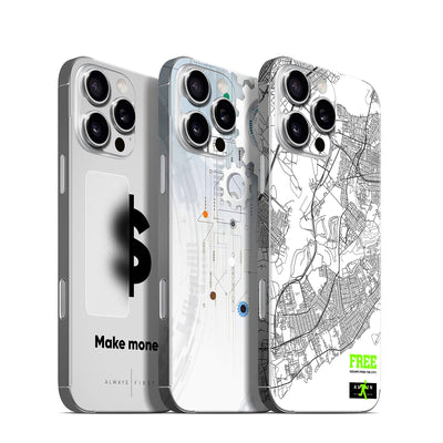 Phone Skin for iPhone 16 Pro White Titanium — product view 1
