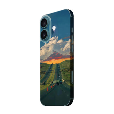 Phone Skin for iPhone 16 Teal — product view 4
