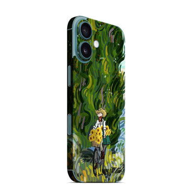 Phone Skin for iPhone 16 Teal — product view 5