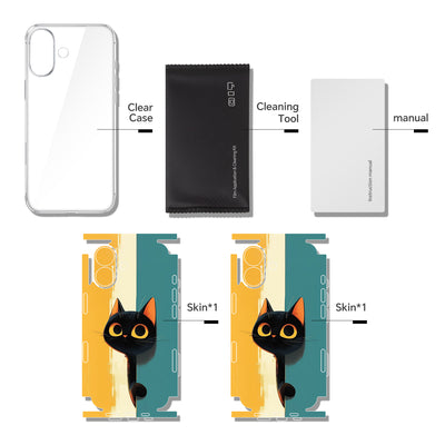 Phone Skin for iPhone 16 Teal — product view 9