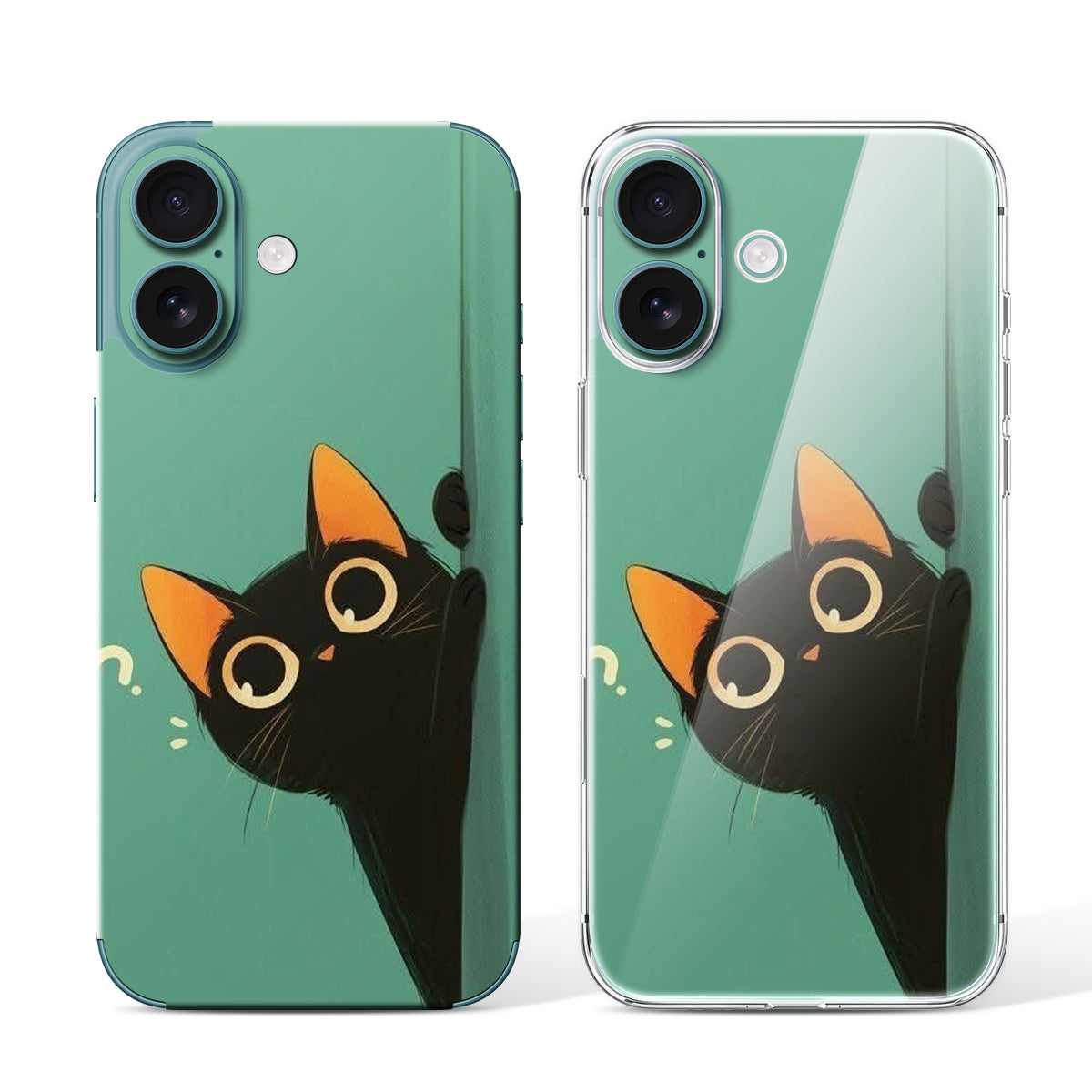 
Phone Skin for iPhone 16 Teal — Design 06
