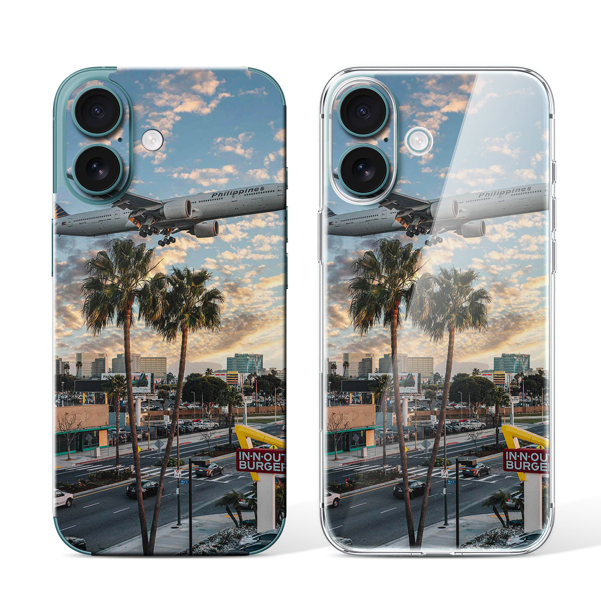 
Phone Skin for iPhone 16 Teal — Design 10