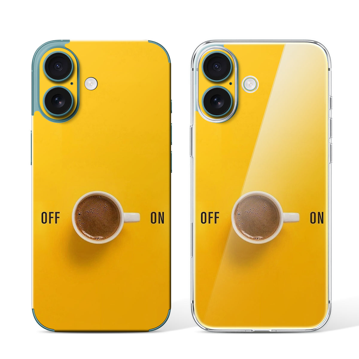 
Phone Skin for iPhone 16 Teal — Design 45
