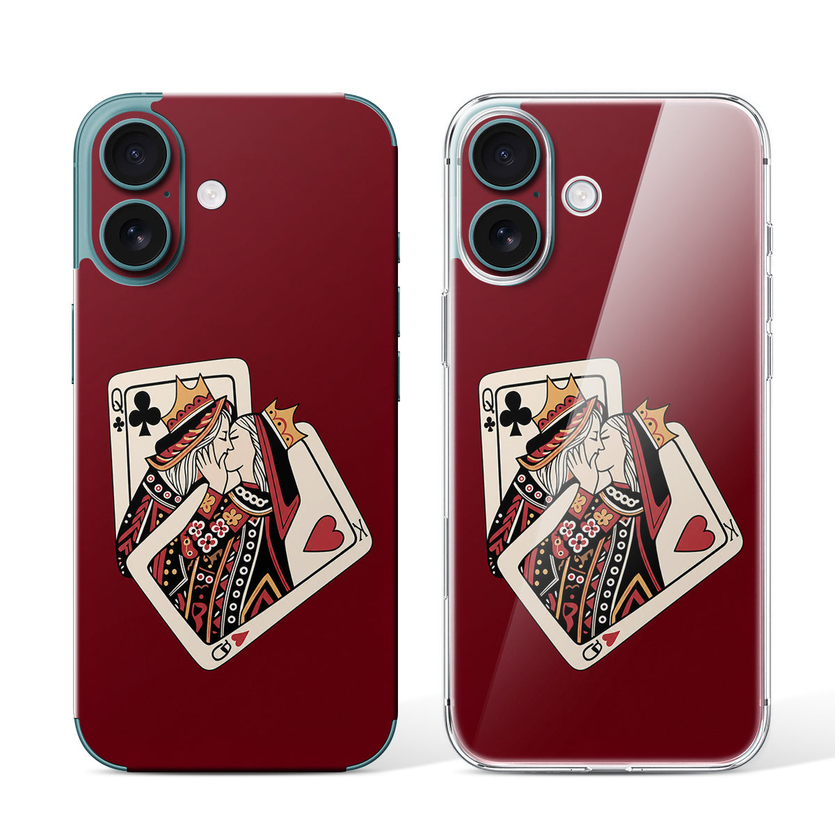 
Phone Skin for iPhone 16 Teal — Design 49