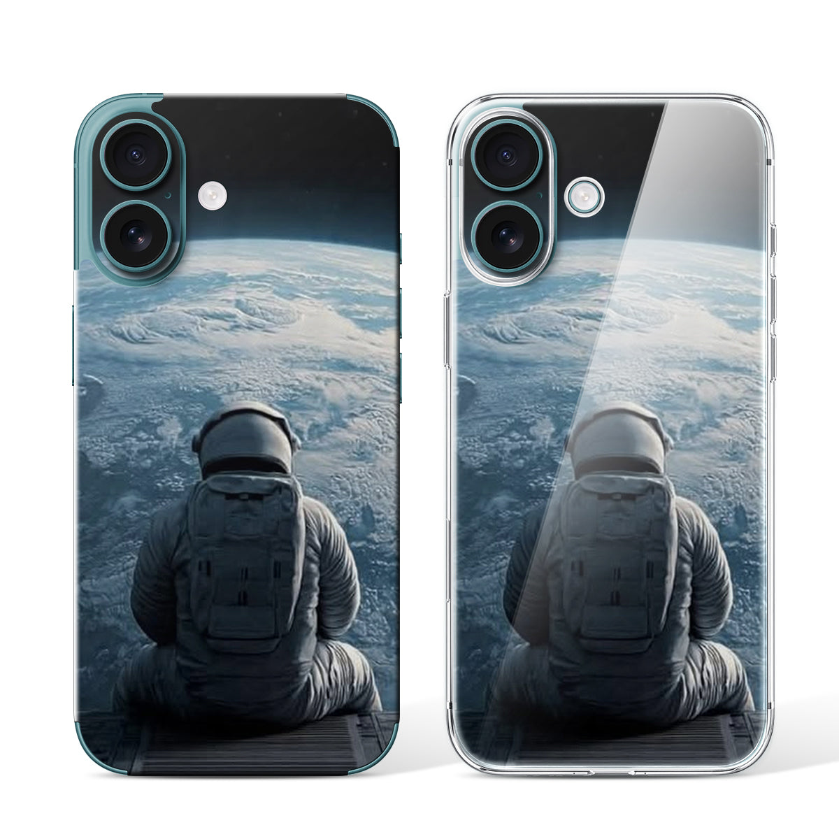 
Phone Skin for iPhone 16 Teal — Design 53
