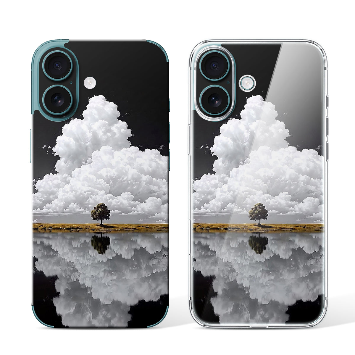 
Phone Skin for iPhone 16 Teal — Design 55