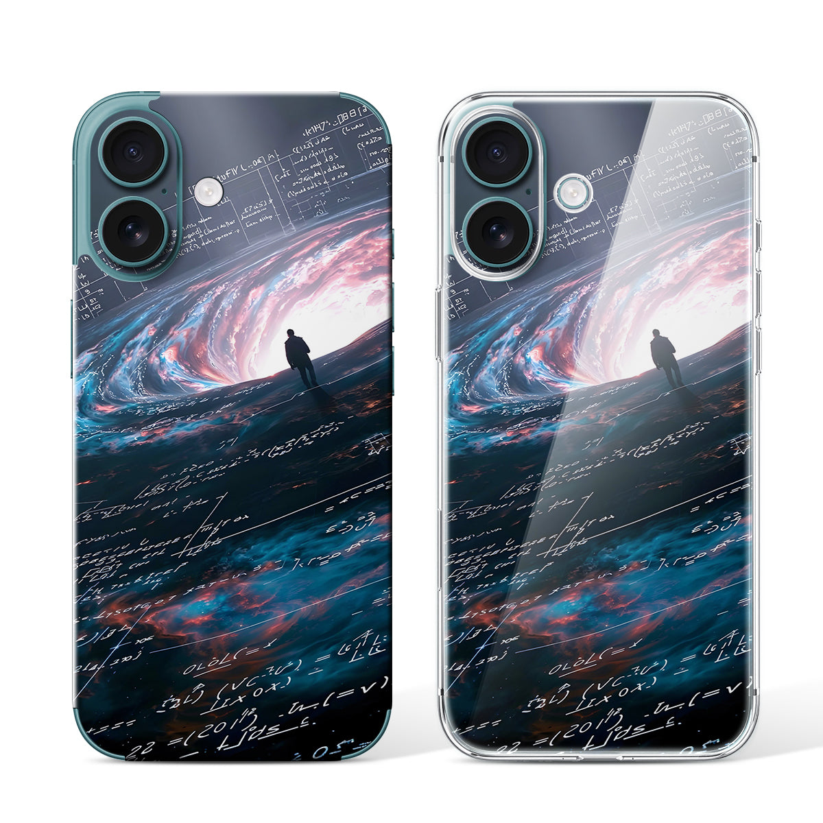 
Phone Skin for iPhone 16 Teal — Design 56