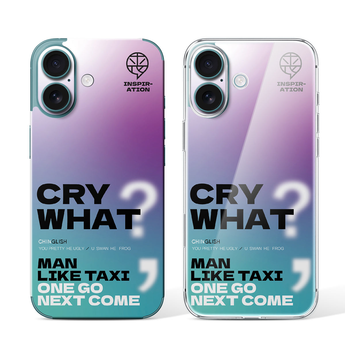 
Phone Skin for iPhone 16 Teal — Design 74