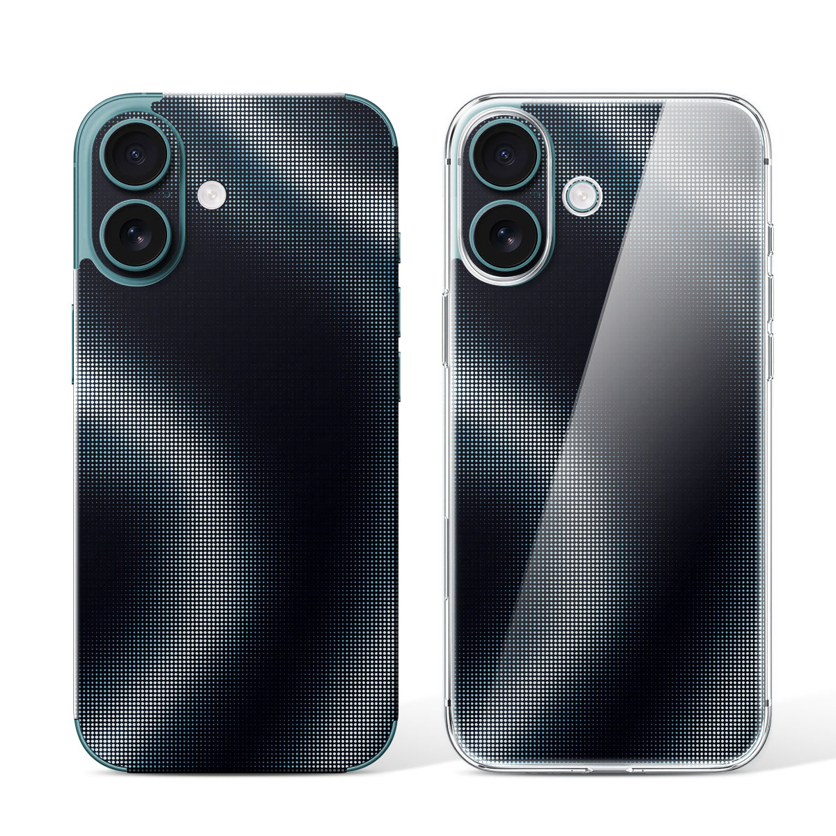 
Phone Skin for iPhone 16 Teal — Design 102