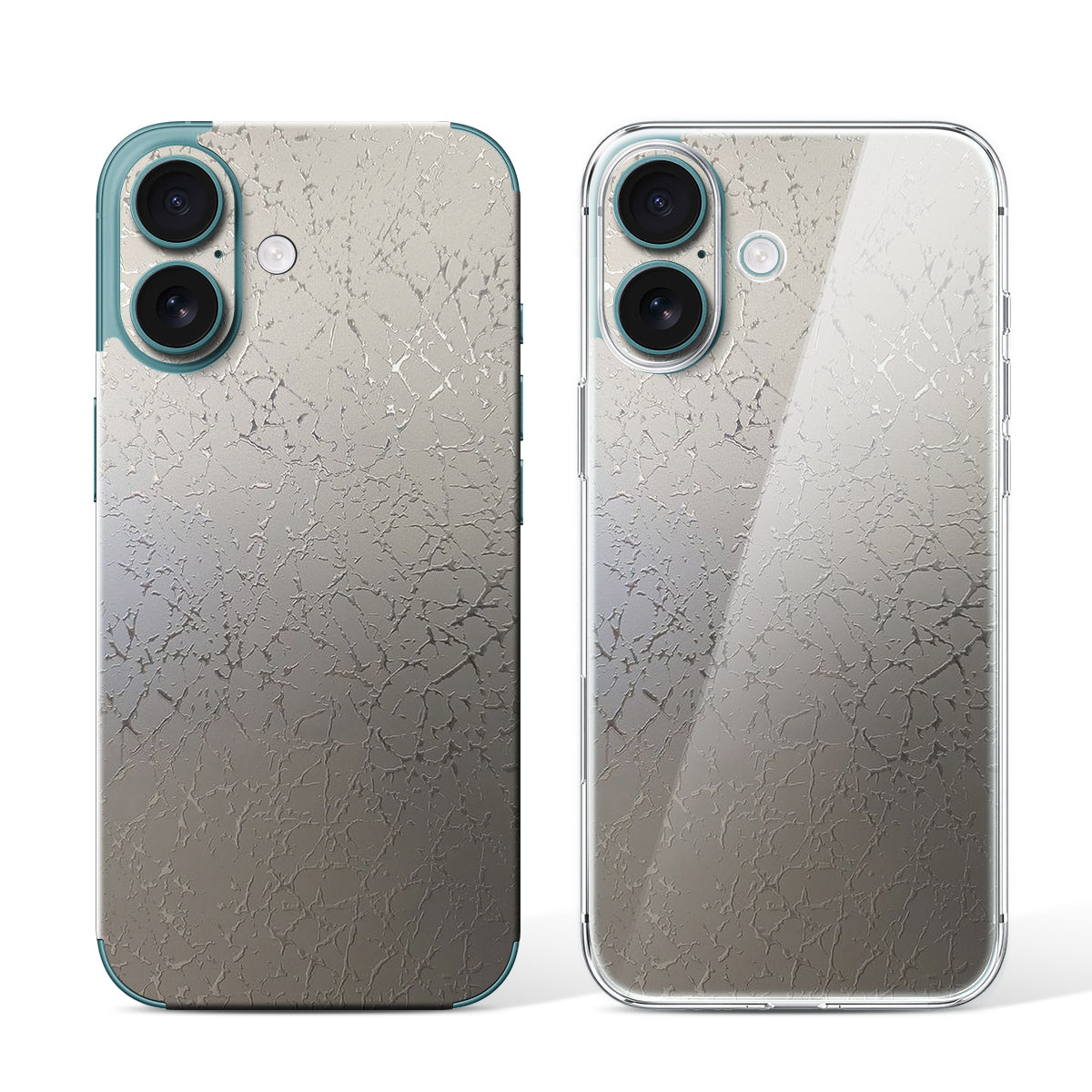 
Phone Skin for iPhone 16 Teal — Design 107