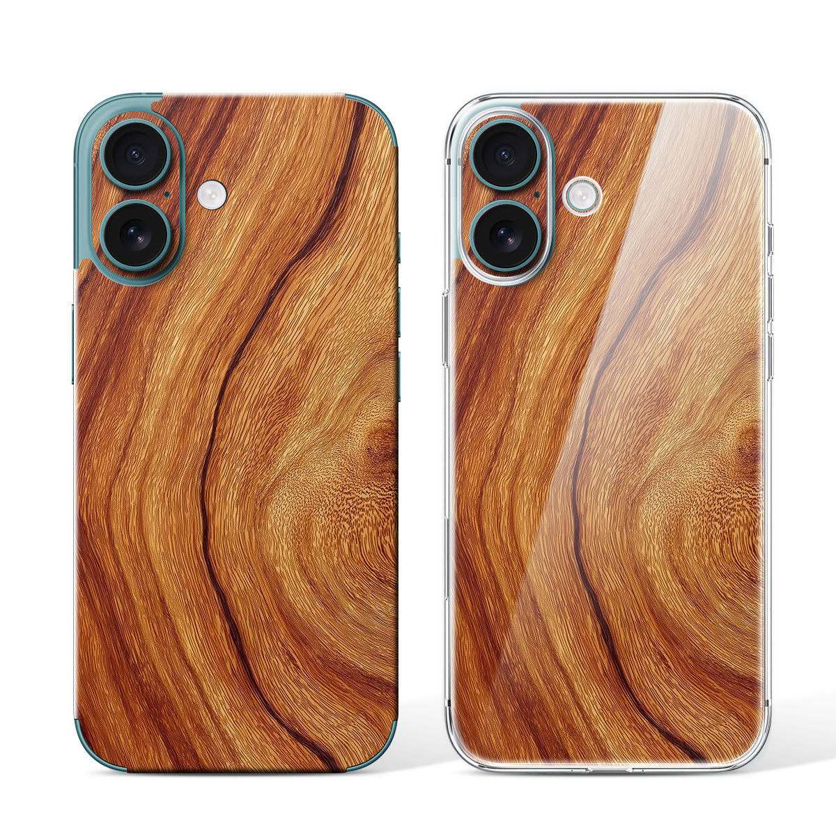
Phone Skin for iPhone 16 Teal — Design 112