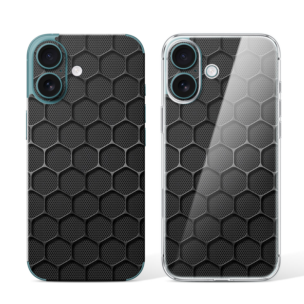 
Phone Skin for iPhone 16 Teal — Design 119