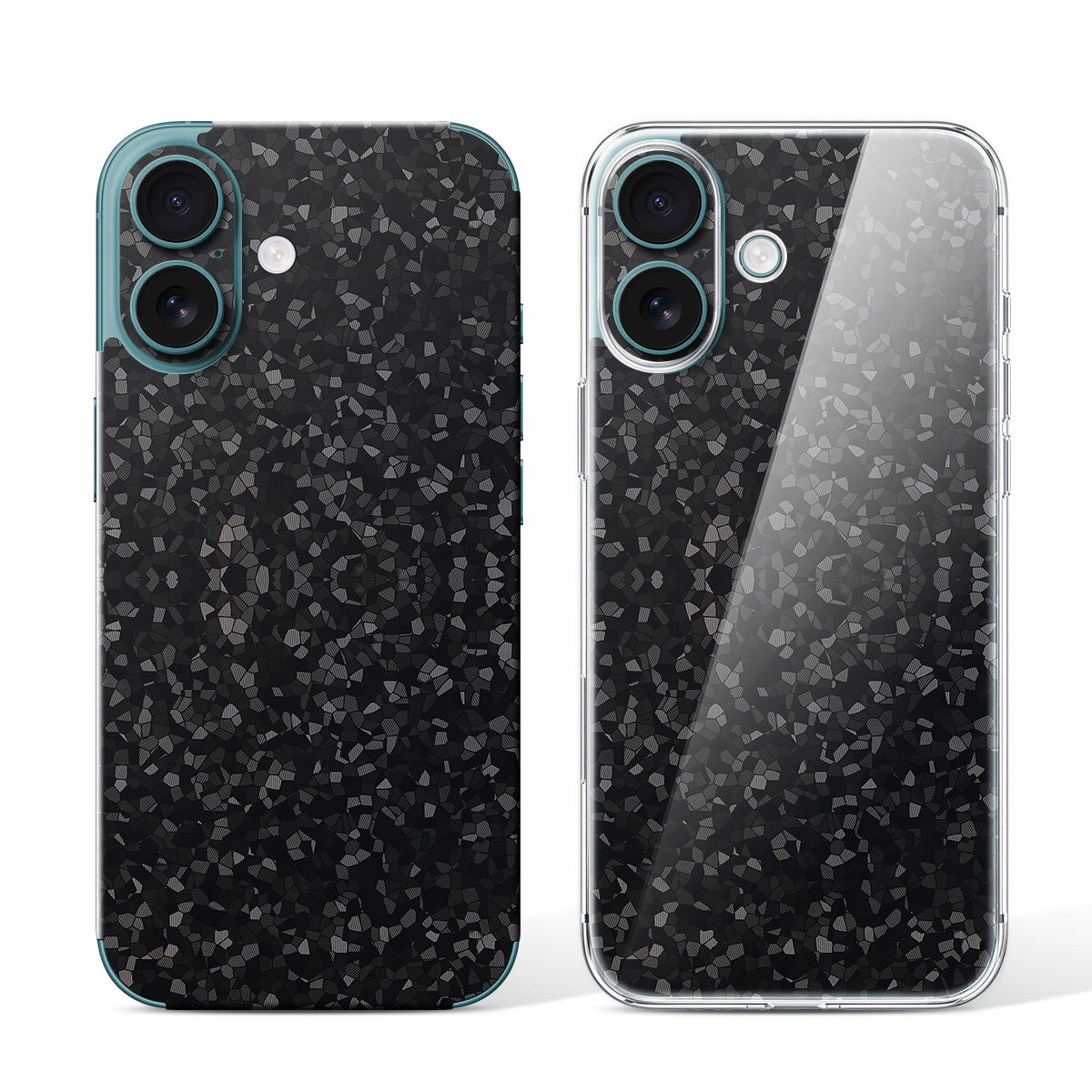 
Phone Skin for iPhone 16 Teal — Design 124