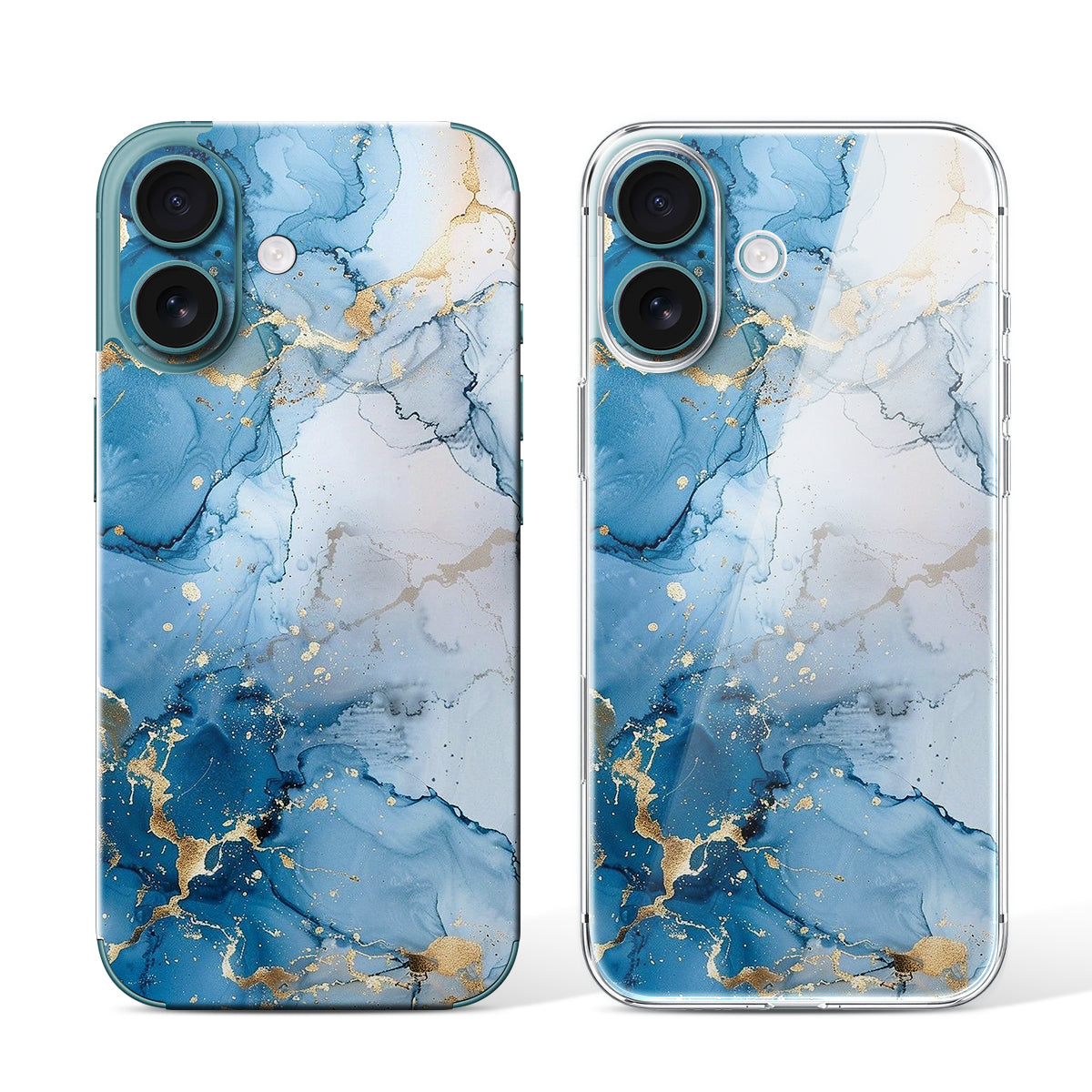 
Phone Skin for iPhone 16 Teal — Design 128