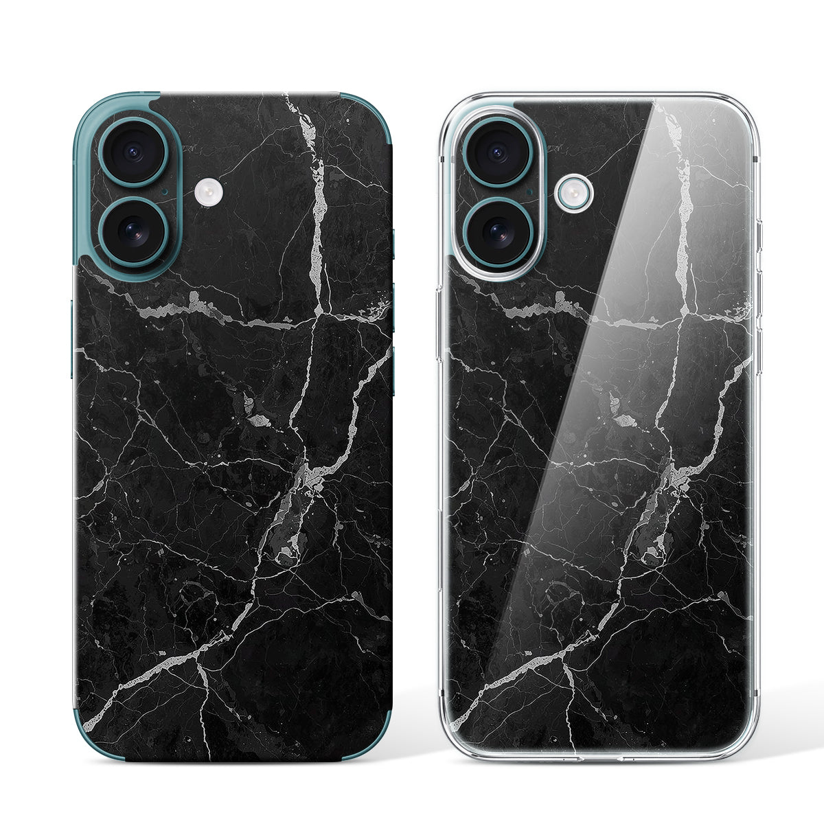 
Phone Skin for iPhone 16 Teal — Design 129