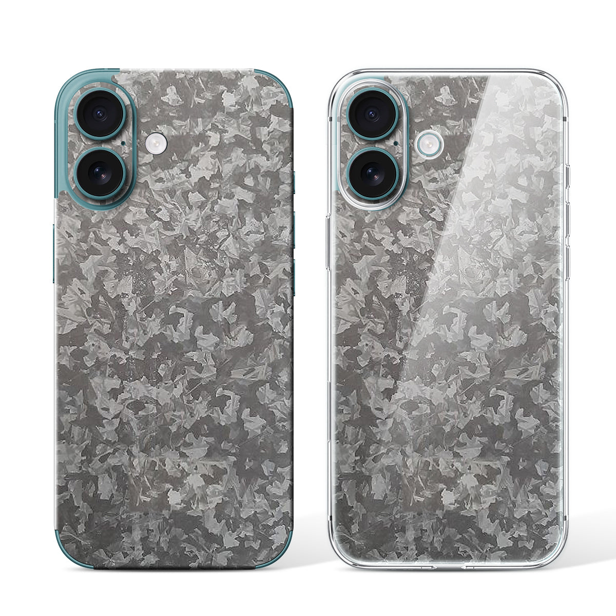 
Phone Skin for iPhone 16 Teal — Design 132