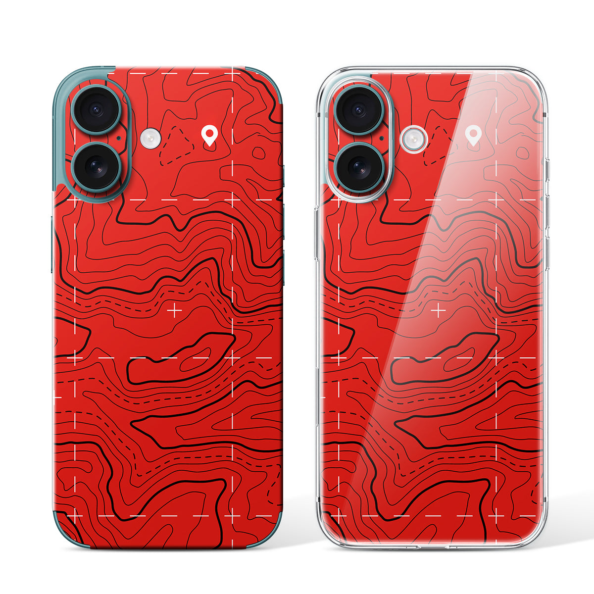
Phone Skin for iPhone 16 Teal — Design 83