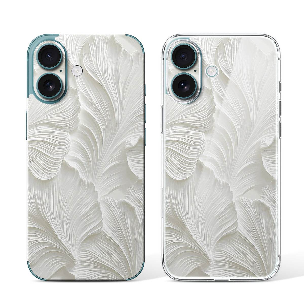 
Phone Skin for iPhone 16 Teal — Design 91