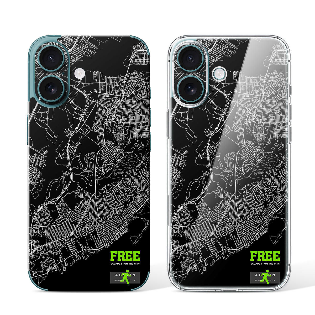 
Phone Skin for iPhone 16 Teal — Design 93