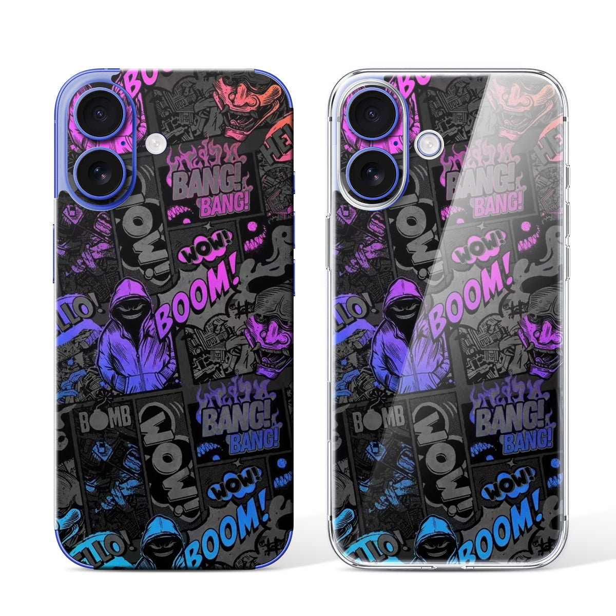 
Phone Skin for iPhone 16 Ultramarine — Design 13