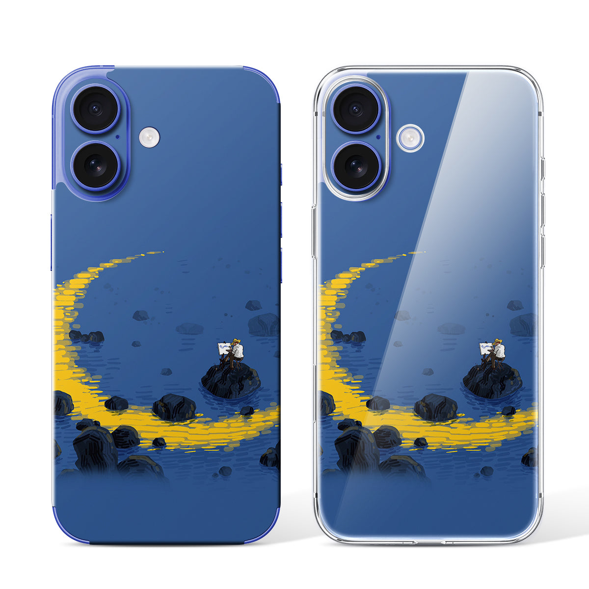 
Phone Skin for iPhone 16 Ultramarine — Design 72