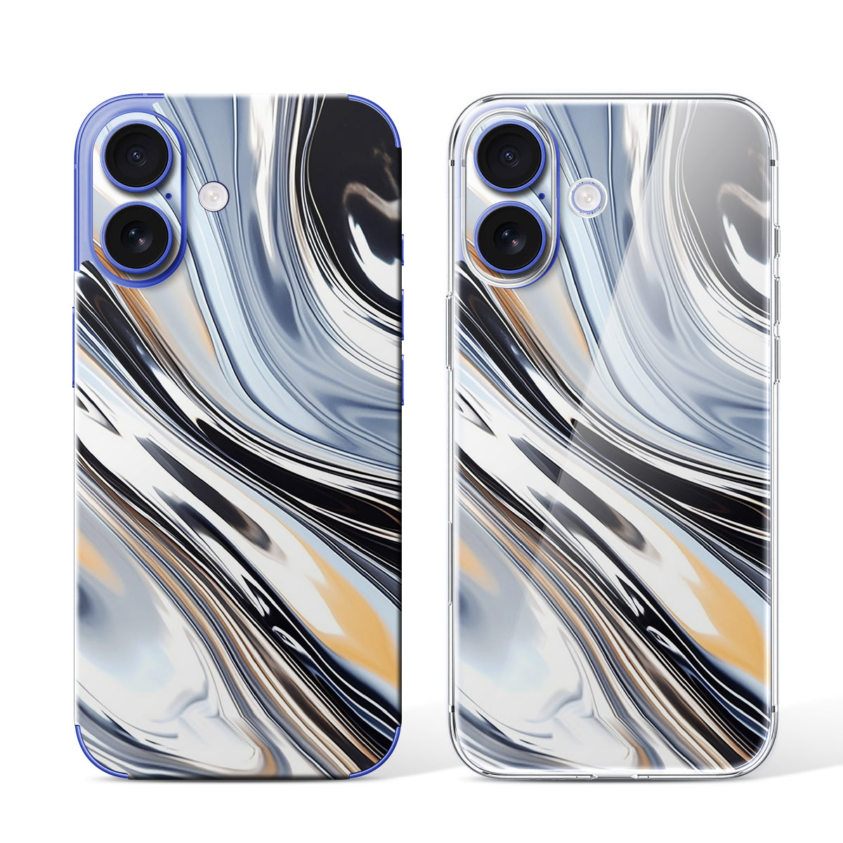 
Phone Skin for iPhone 16 Ultramarine — Design 131