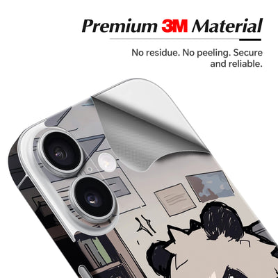 Phone Skin for iPhone 16 White — product view 2