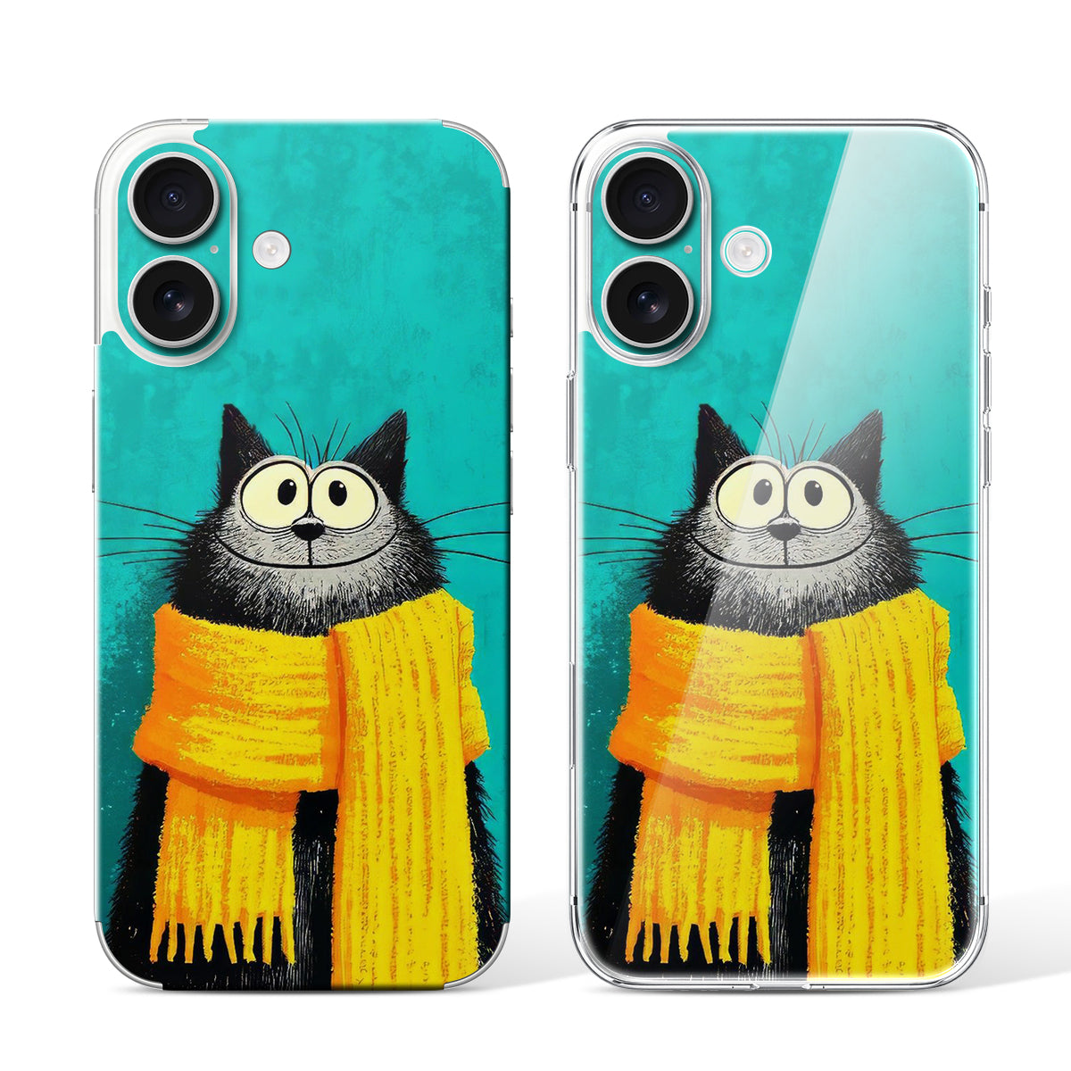 
Phone Skin for iPhone 16 White — Design 01