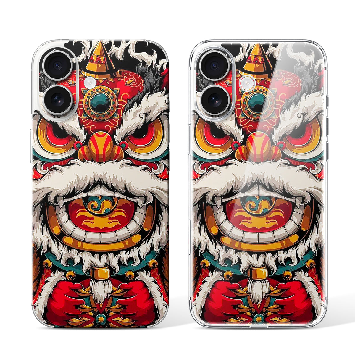 
Phone Skin for iPhone 16 White — Design 05