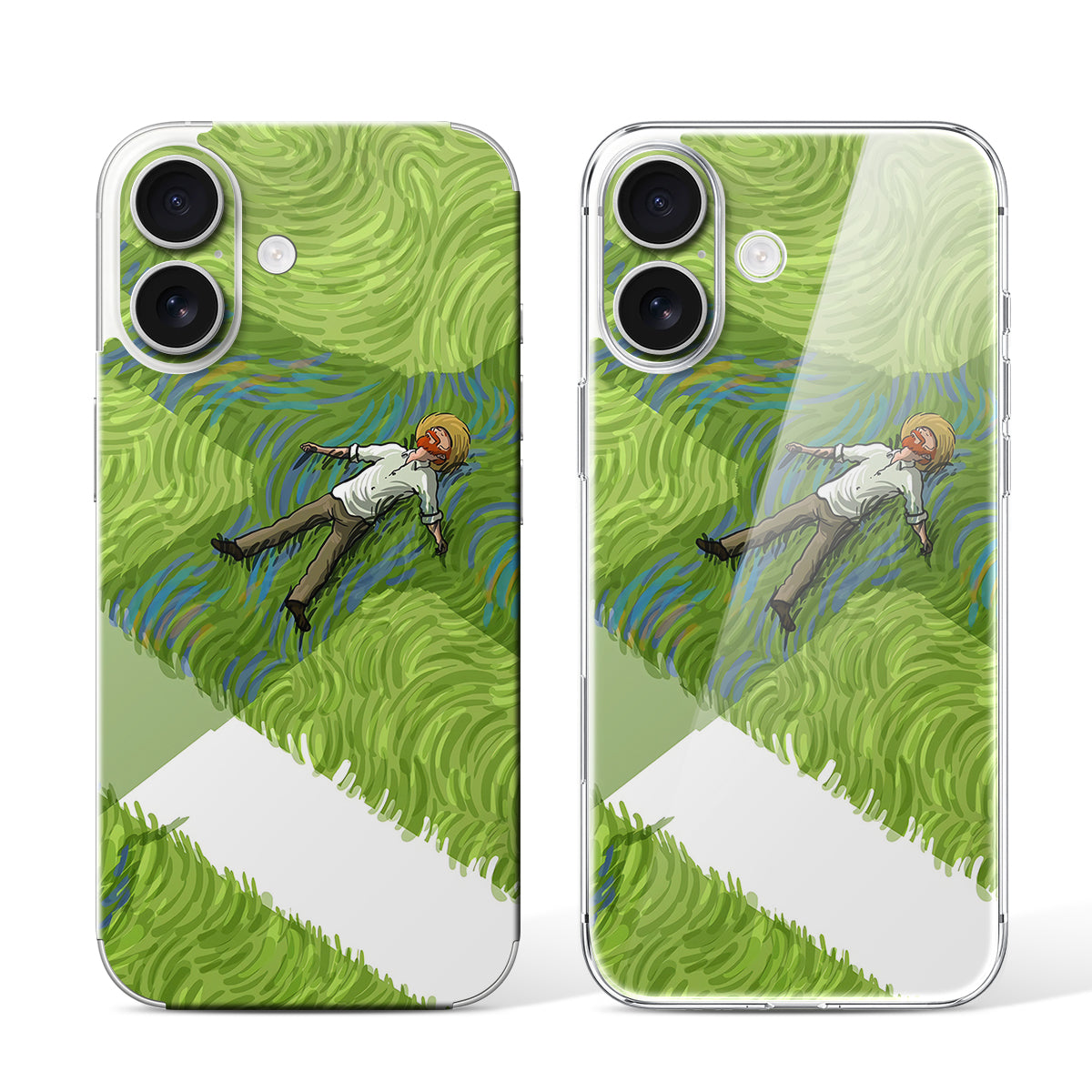 
Phone Skin for iPhone 16 White — Design 11