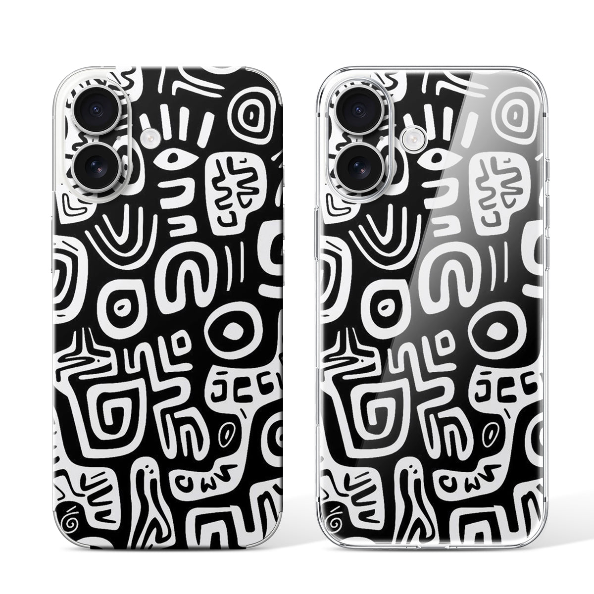 
Phone Skin for iPhone 16 White — Design 20