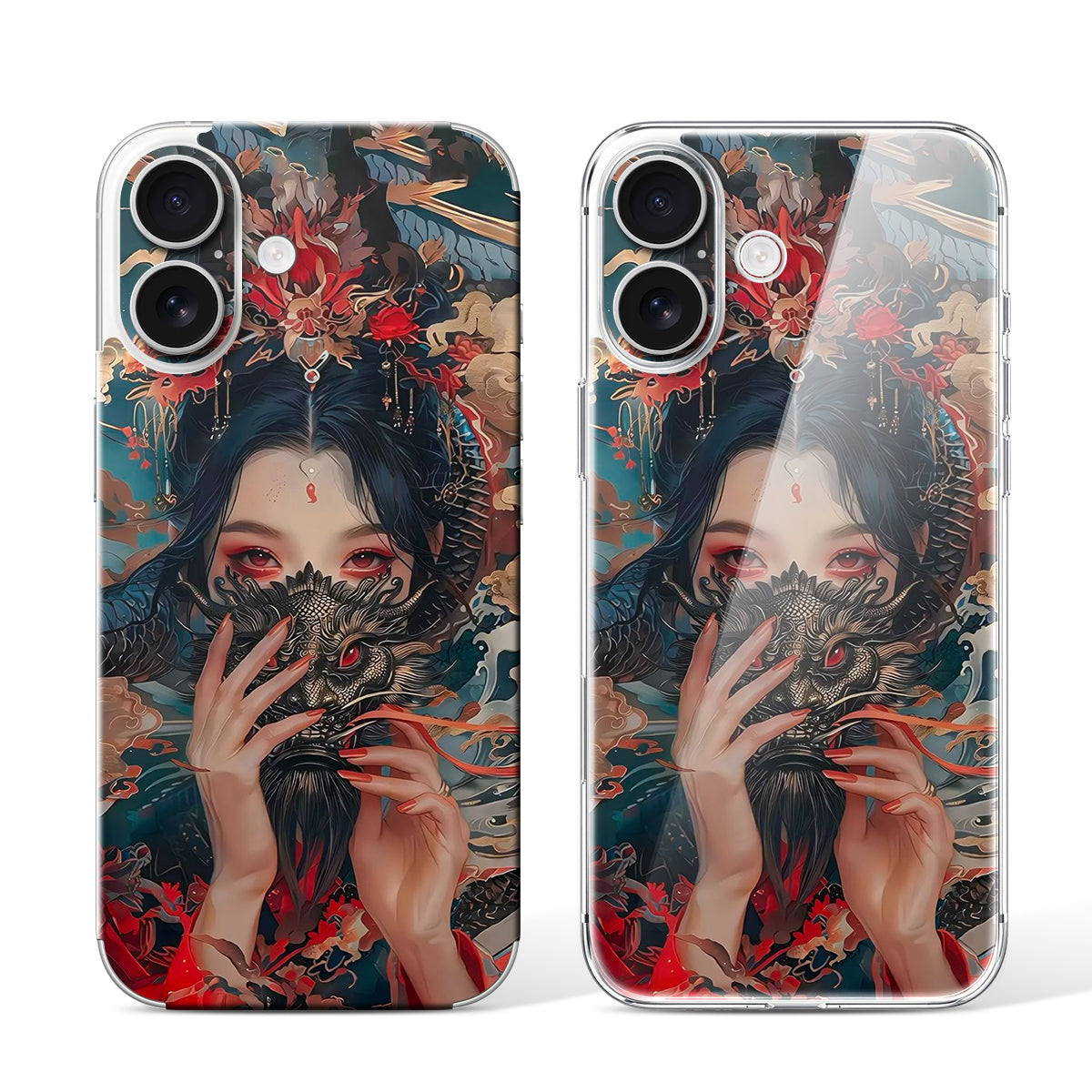 
Phone Skin for iPhone 16 White — Design 24