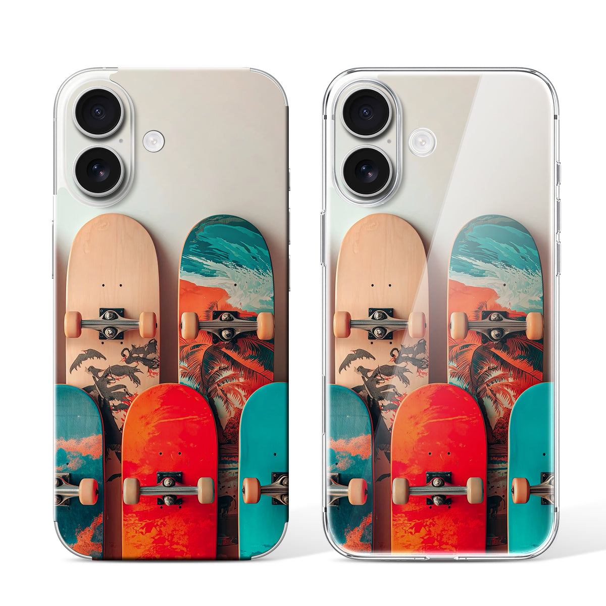 
Phone Skin for iPhone 16 White — Design 27