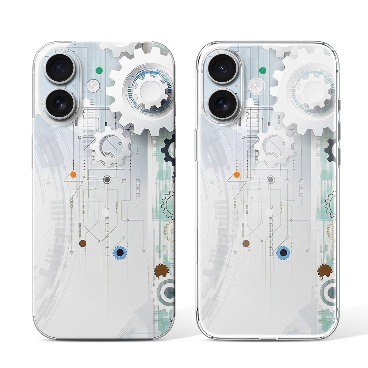 
Phone Skin for iPhone 16 White — Design 52