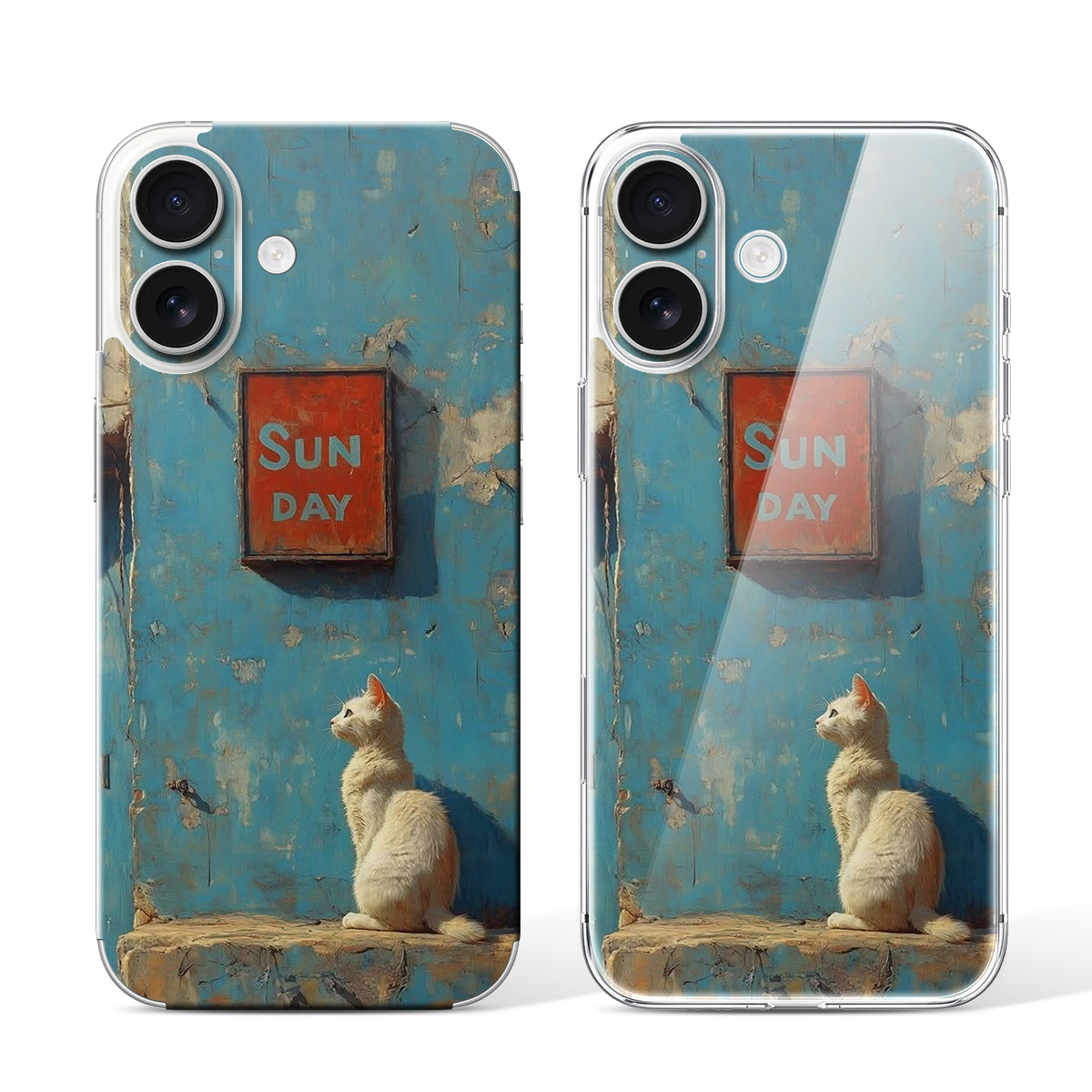 
Phone Skin for iPhone 16 White — Design 59