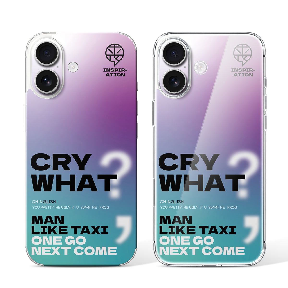 
Phone Skin for iPhone 16 White — Design 74
