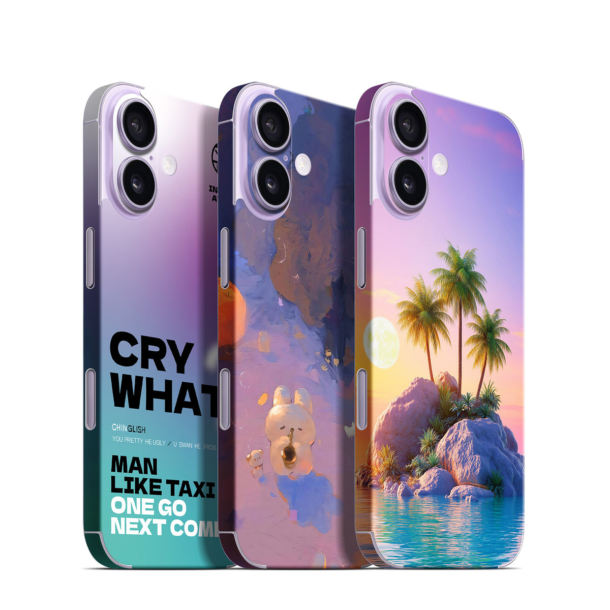 Phone Skin for iPhone 17 Lavender — product view 1