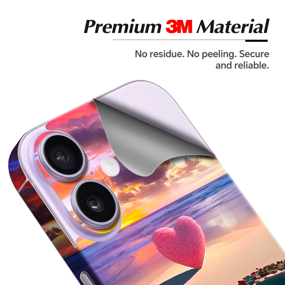 Phone Skin for iPhone 17 Lavender — product view 2