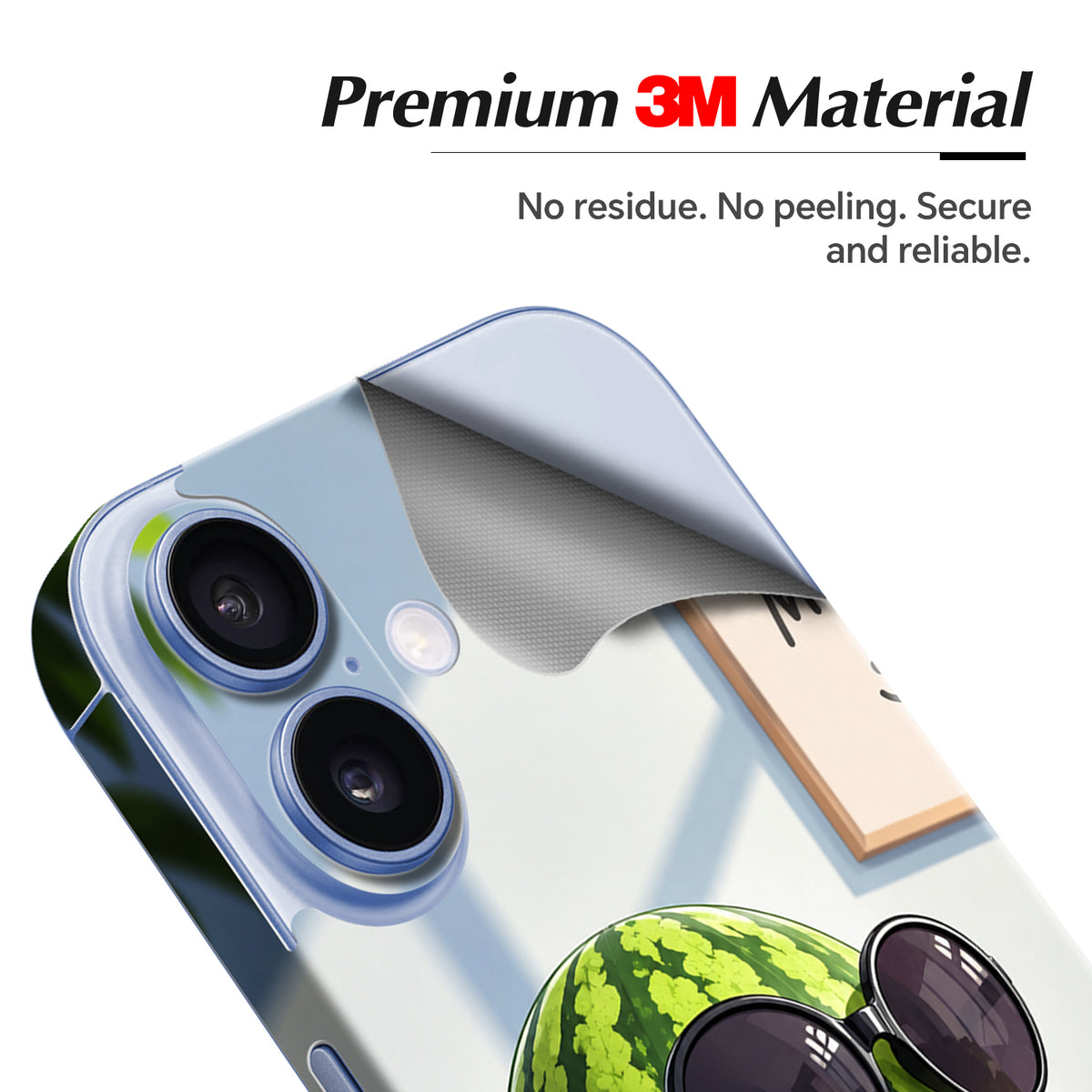 Phone Skin for iPhone 17 Mist Blue — product view 2