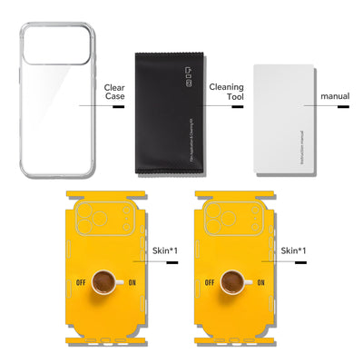 Phone Skin for iPhone 17 Pro and iPhone 17 Pro Max — Cosmic Orange — product view 9
