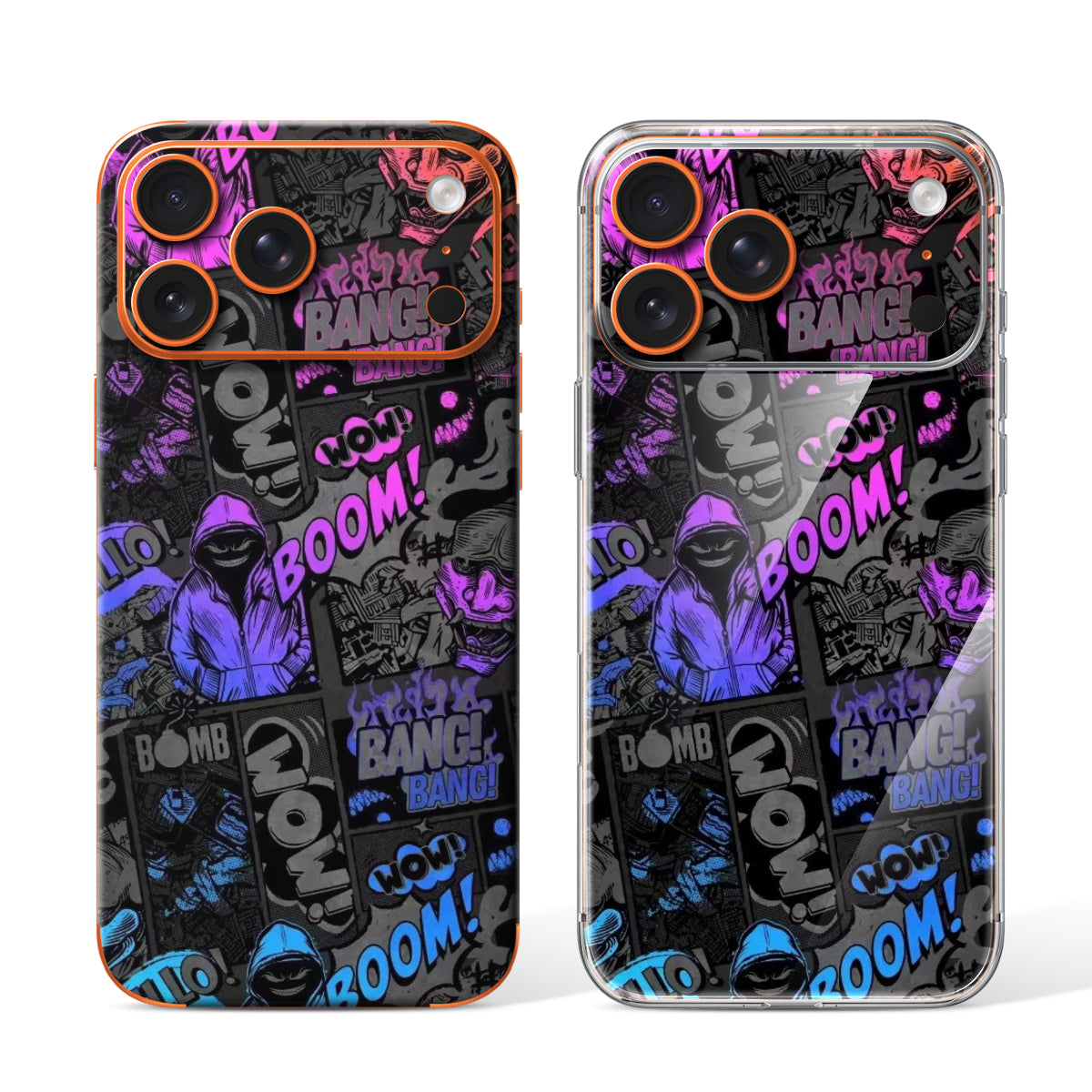 
Phone Skin for iPhone 17 Pro Cosmic Orange — Design 13