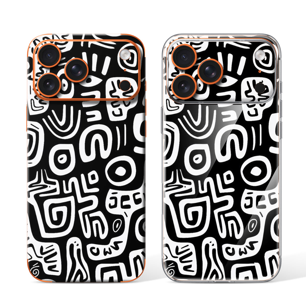 
Phone Skin for iPhone 17 Pro Cosmic Orange — Design 20