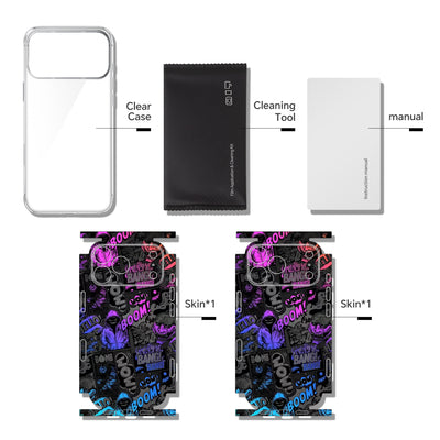 Phone Skin for iPhone 17 Pro and iPhone 17 Pro Max — Deep Blue — product view 9