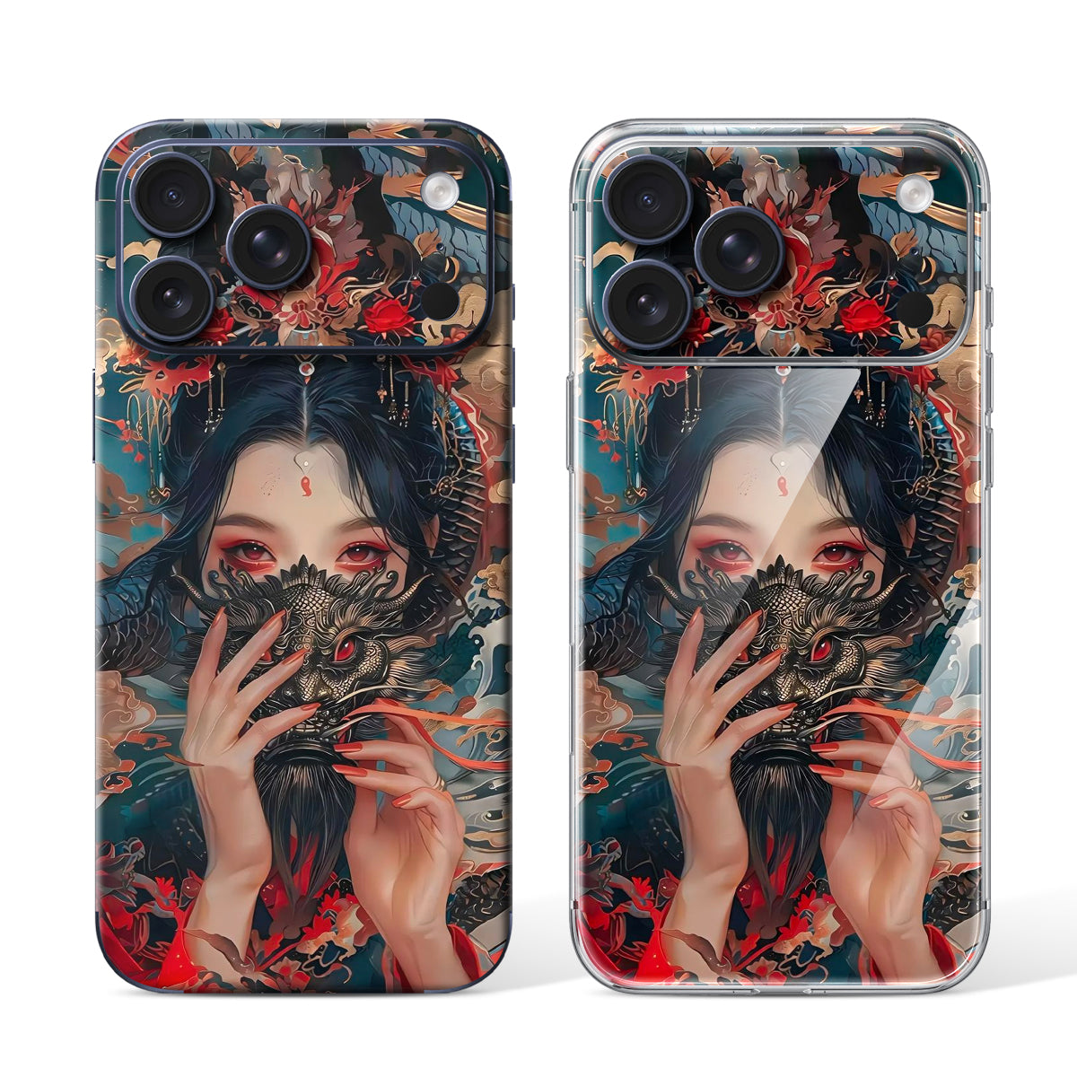 
Phone Skin for iPhone 17 Pro Deep Blue — Design 24