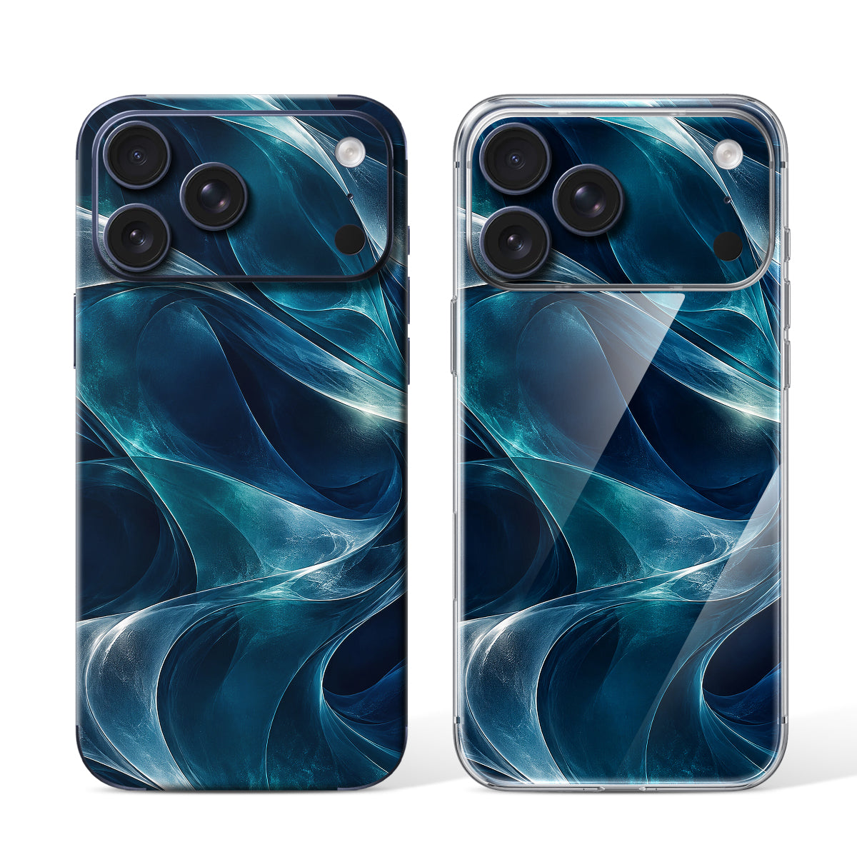 
Phone Skin for iPhone 17 Pro Deep Blue — Design 122