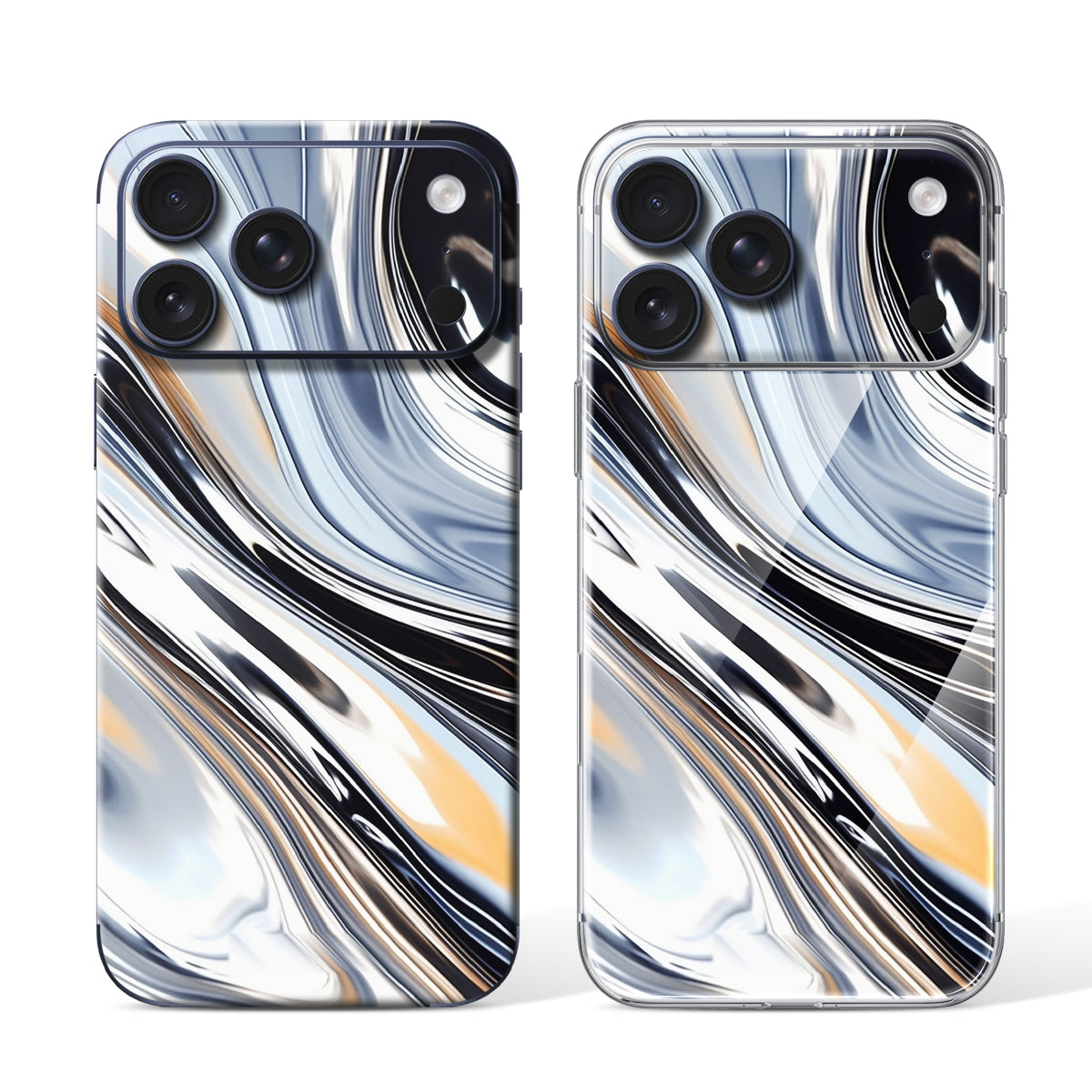 
Phone Skin for iPhone 17 Pro Deep Blue — Design 131