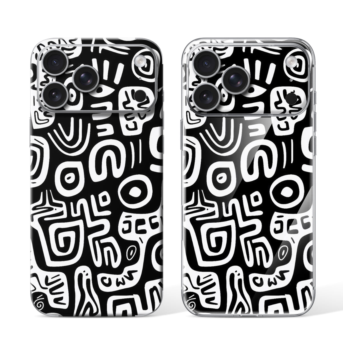 
Phone Skin for iPhone 17 Pro Silver — Design 20
