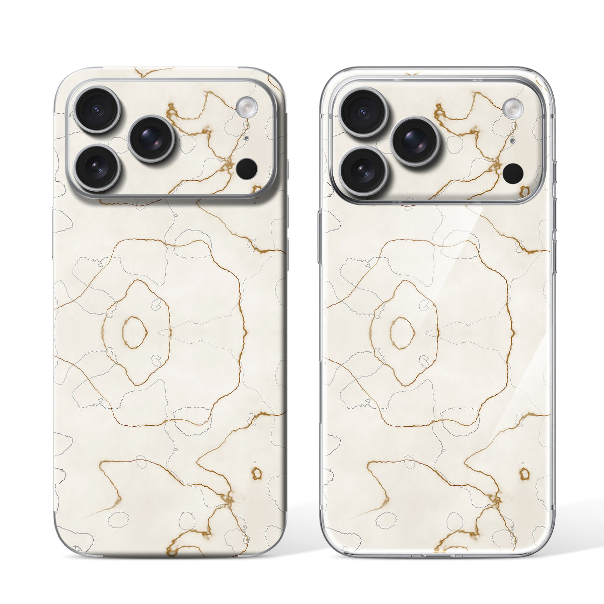 
Phone Skin for iPhone 17 Pro Silver — Design 113
