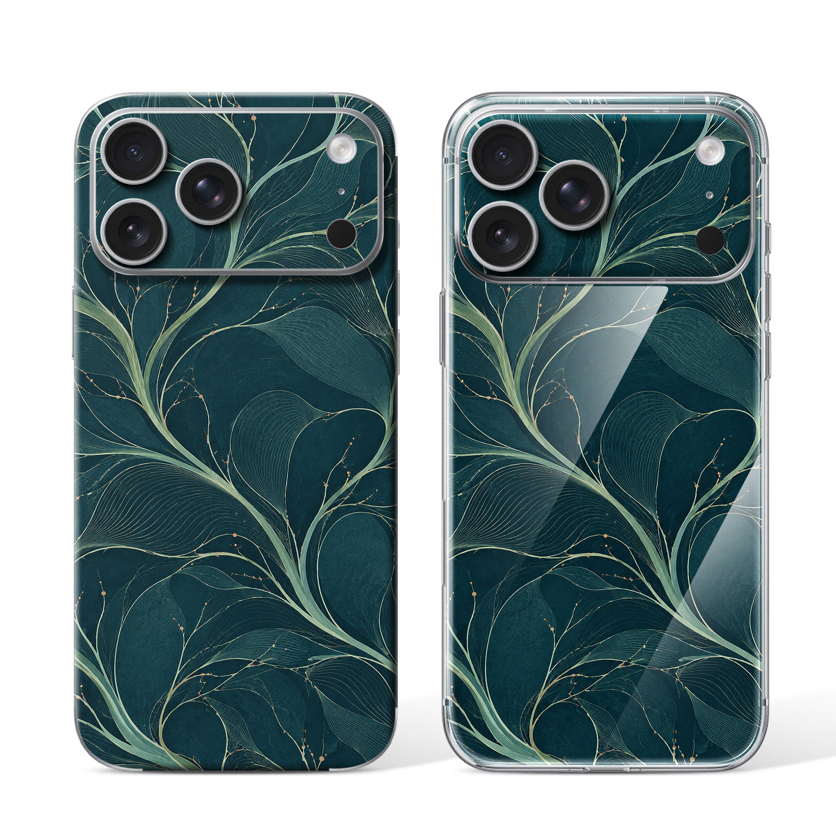 
Phone Skin for iPhone 17 Pro Silver — Design 114